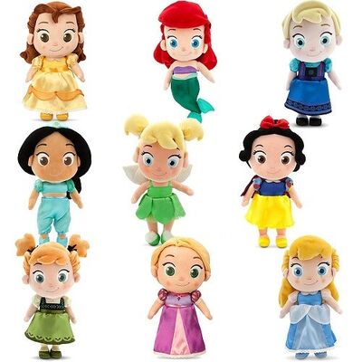 Μόδας χαριτωμένα της Disney παιχνίδια βελούδου πριγκηπισσών γεμισμένα οικογένεια για τη συλλογή 12 ίντσα