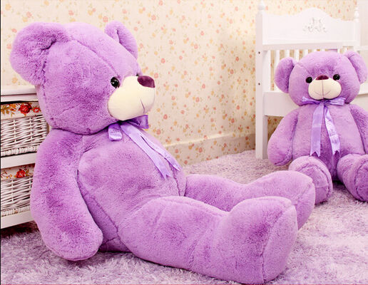 Η μόδα πορφυρό μεγάλο Teddy αντέχει το τεράστιο γεμισμένο ζωικό μεγάλο μέγεθος παιχνιδιών