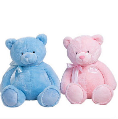 Καλή 12 ίντσα μπλε Teddy αντέχει τα γεμισμένα μαλακά παιχνίδια βελούδου για τα δώρα προώθησης