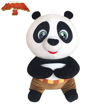 Καλό Kungfu Panda 3 γεμισμένα παιχνίδια 20cm βελούδου της Panda Po μωρών κινούμενα σχέδια