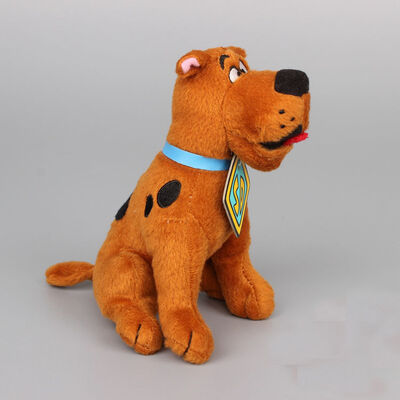 8inch η αρχική καφετιά συνεδρίαση Scooby Doo παιχνιδιών βελούδου κινούμενων σχεδίων θέτει το γεμισμένο ζώο