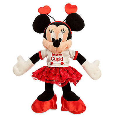 Κόκκινα παιχνίδια βελούδου της Disney ποντικιών εμπαιγμών ημερών βαλεντίνων συνήθεια 9 ίντσας