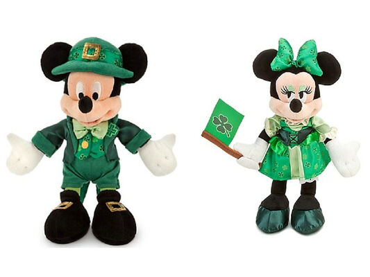 γεμισμένα η Disney ζώα παγκόσμιων προθηκών της Ιρλανδίας παιχνιδιών βελούδου της Disney 10 ιντσών