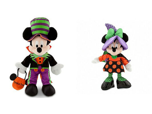 χρόνος Mickey Mouse αποκριών παιχνιδιών βελούδου 30cm Disney και ποντίκι της Minnie