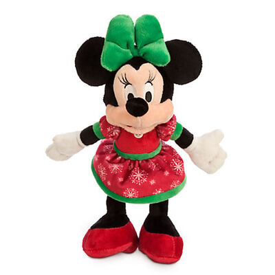 Χριστούγεννα Mickey Mouse της Disney και ποντίκι της Minnie κόκκινο και πράσινο