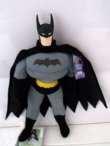 Το μεγάλο βελούδο κινούμενων σχεδίων Batman μεγέθους μόδας γέμισε τα μαλακά παιχνίδια