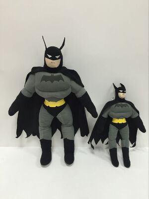 Το μεγάλο βελούδο κινούμενων σχεδίων Batman μεγέθους μόδας γέμισε τα μαλακά παιχνίδια