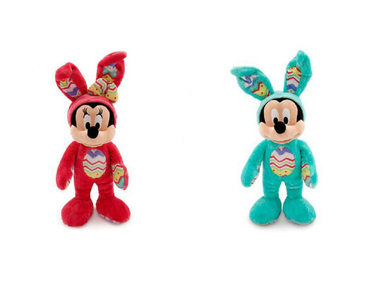 Το ποντίκι και ο Mickey Mouse της Minnie βελούδου Πάσχας, μαλακά παιχνίδια για το φεστιβάλ γιορτάζουν