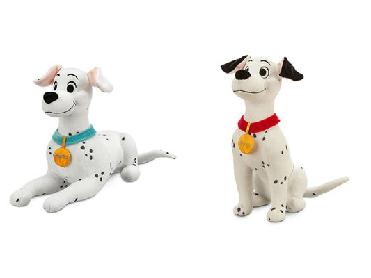 Disney Pongo και βελούδο 101 Perdita δαλματικά γεμισμένα χαριτωμένα μαλακά παιχνίδια ζώων