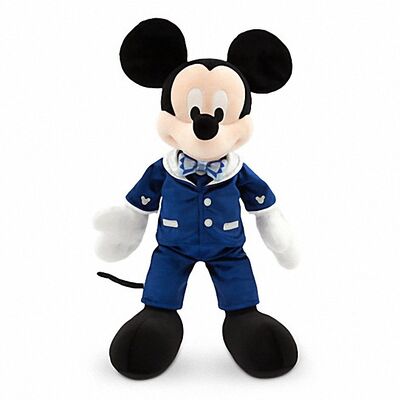 Βελούδο Mickey Mouse εορτασμού διαμαντιών Disneyland και ποντίκι της Minnie