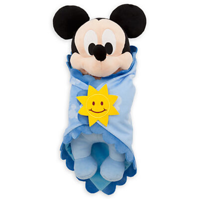 Αρχικά κούκλα βελούδου του Mickey Mouse μωρών της Disney/παιχνίδια 30cm βελούδου μπλε χρώμα