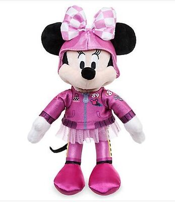 Παιχνίδια βελούδου της Disney μόδας, ρόδινο γεμισμένο αυτοκίνητα ζώο 30cm δρομέων ανοικτών αυτοκινήτων του Mickey Mouse Disney