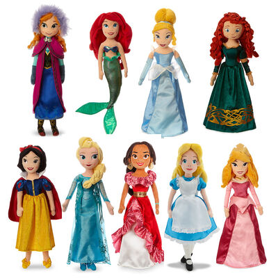 Χαριτωμένα παιχνίδια βελούδου της Disney κινούμενων σχεδίων Moana, γεμισμένες πριγκήπισσα κούκλες της Disney