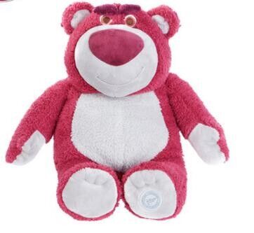 Τα παιχνίδια βελούδου Berrybear Disney βαθμολόγησης Lotso, Toy Story 3 μέρος-O'-Huggin' αντέχουν τα για χάδια παιχνίδια της Disney 10 ίντσα