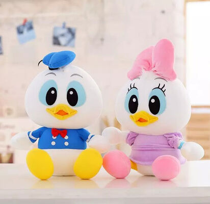 Πάπια και Daisy της Disney Donald με τα γεμισμένα η Disney παιχνίδια υλικού/Nanoparticles μορίων αφρού