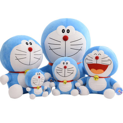 Νέα γεμισμένα Doraemon παιχνίδια κινούμενων σχεδίων για τη μηχανή 20cm παιχνιδιών πώλησης γερανών