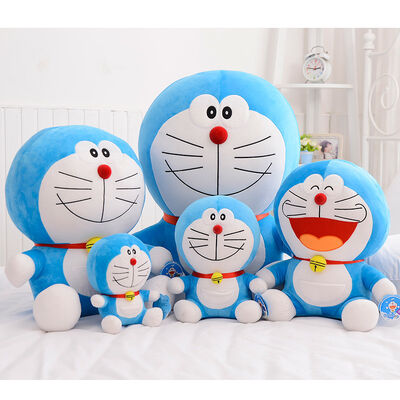 Νέα γεμισμένα Doraemon παιχνίδια κινούμενων σχεδίων για τη μηχανή 20cm παιχνιδιών πώλησης γερανών