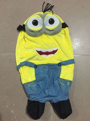 Νέο κινούμενων σχεδίων Minions τεράστιο ζωικό βελούδου δερμάτων παιχνιδιών μεγάλο δέρμα παιχνιδιών μεγέθους μεγέθους μεγάλο