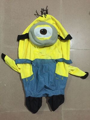 Νέο κινούμενων σχεδίων Minions τεράστιο ζωικό βελούδου δερμάτων παιχνιδιών μεγάλο δέρμα παιχνιδιών μεγέθους μεγέθους μεγάλο