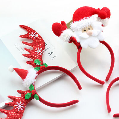 Καλό Headband Hairband βελούδου Χριστουγέννων Hairpin για το παιχνίδι