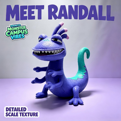 Κούκλες Βελούδου Disney Randall Boggs από το Monsters, Inc. για Μάρκες