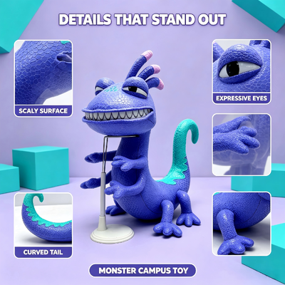 Κούκλες Βελούδου Disney Randall Boggs από το Monsters, Inc. για Μάρκες