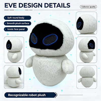Χαριτωμένο βελούδινο WALL-E EVE της Disney Pixar