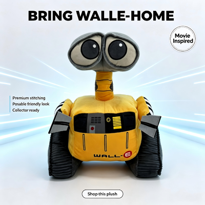 Χαριτωμένο βελούδινο παιχνίδι WALL‑E της Disney Pixar 35*15*15cm