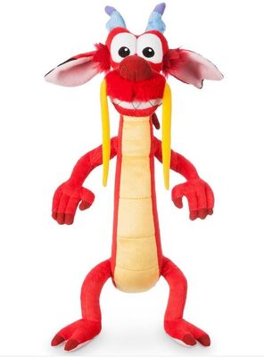 Νέα της Disney αρχικά Mushu παιχνίδια 30cm βελούδου παιχνιδιών κινούμενων σχεδίων μαλακά