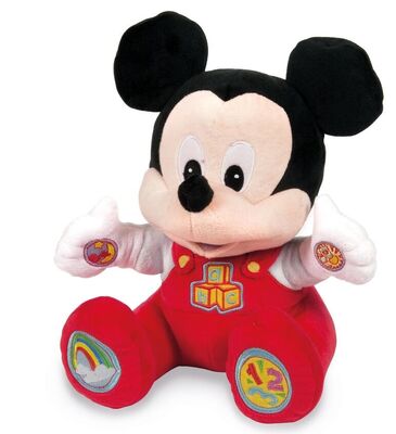 Εμπαιγμός μωρών της Disney Mickey Mouse που μιλά το μαλακό παιχνίδι 30cm
