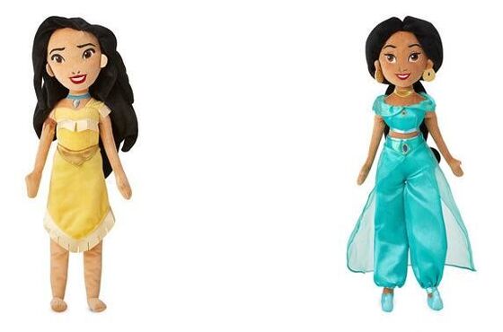 Αρχικά της Disney παιχνίδια 50cm βελούδου πριγκηπισσών γεμισμένα σειρά