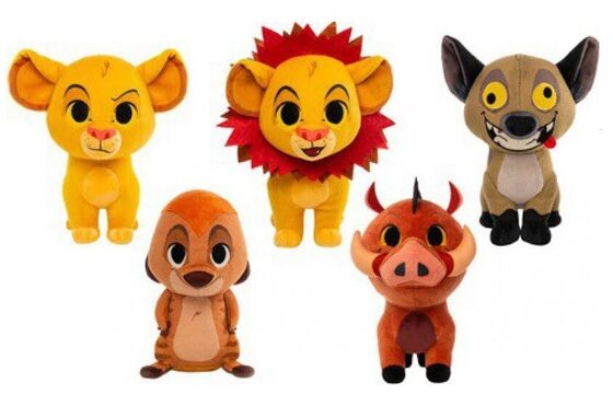 Disney ο βασιλιάς Plushies Timon λιονταριών και παιχνίδια βελούδου Pumbaa