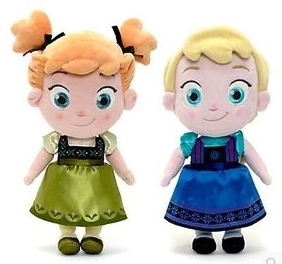 Μικρά παιχνίδια Elsa βελούδου της Disney κοριτσιών και παγωμένες η Anna κούκλες 30cm μωρών