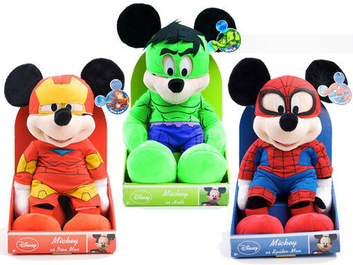 Σπάιντερμαν της Disney θαύματος/Hulk/το /Iron Mickey Mouse και γεμισμένα παιχνίδια ζώων της Minnie ποντίκι
