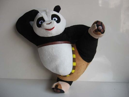 Το χαριτωμένο λάκτισμα Kungfu Panda θέτει τα κινούμενα σχέδια γέμισε τα παιχνίδια για τη συλλογή