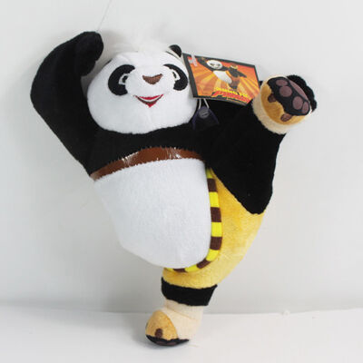Το αρχικό λάκτισμα Kungfu Panda θέτει τα γεμισμένα παιχνίδια ζώα βελούδου κινούμενων σχεδίων