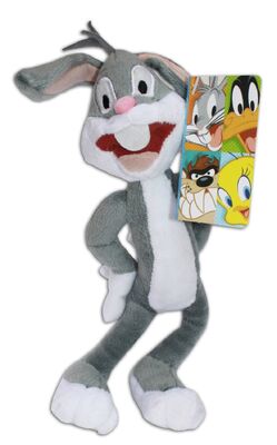 Το αρχικό κουνέλι Looney συντονίζει τα γεμισμένα παιχνίδια βελούδου κινούμενων σχεδίων ζώων για τη συλλογή