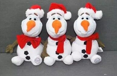 Παγωμένα παιχνίδια βελούδου του Olaf Snowman Stuffed Disney για τις διακοπές Χριστουγέννων