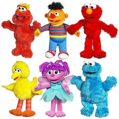 Κόκκινα γεμισμένα βελούδο παιχνίδια του Sesame Street Elmo 20 ιντσών μεγάλα για τα δώρα προώθησης
