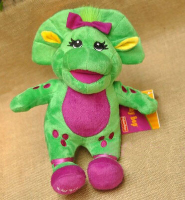 Γεμισμένο Barney το παιχνίδι βελούδου κινούμενων σχεδίων βαριδιών μωρών στο υλικό πολυεστέρα