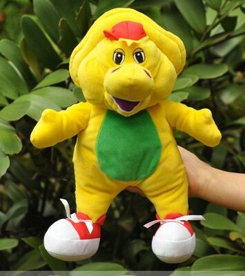 Μικρό Barney τα γεμισμένα το BJ παιχνίδια βελούδου κινούμενων σχεδίων για τα δώρα προώθησης