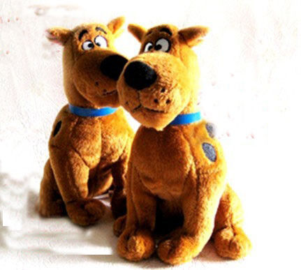 Το προωθητικό scooby doo παιχνιδιών βελούδου κινούμενων σχεδίων που γεμίζεται, κάθισμα θέτει