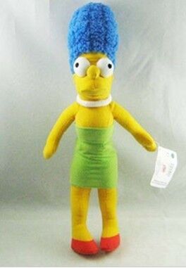 Τα γεμισμένα Simpsons παιχνίδια βελούδου κινούμενων σχεδίων ζώων, υλικό πολυεστέρα