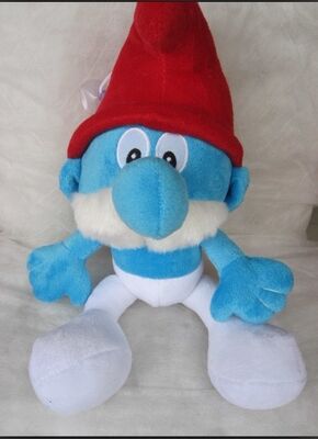 Χαριτωμένα γεμισμένα Smurf παιχνίδια βελούδου κινούμενων σχεδίων ζώων για τη μηχανή γερανών πώλησης