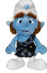 Χαριτωμένα και μπλε γεμισμένα Smurf παιχνίδια βελούδου κινούμενων σχεδίων παιχνιδιών για τα δώρα προώθησης