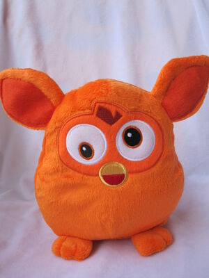 Γεμισμένα Furby ζώα για τα μωρά, παιχνίδια βελούδου κινούμενων σχεδίων στο υλικό πολυεστέρα