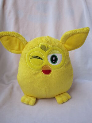 Γεμισμένα Furby ζώα για τα μωρά, παιχνίδια βελούδου κινούμενων σχεδίων στο υλικό πολυεστέρα