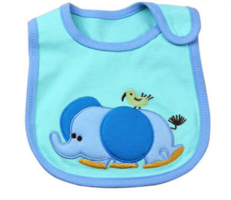 Washable μπλε μίας χρήσης ταΐζοντας οι ετερόφθαλμοι γάδοι των ετερόφθαλμων γάδων μωρών συνήθειας Elephent