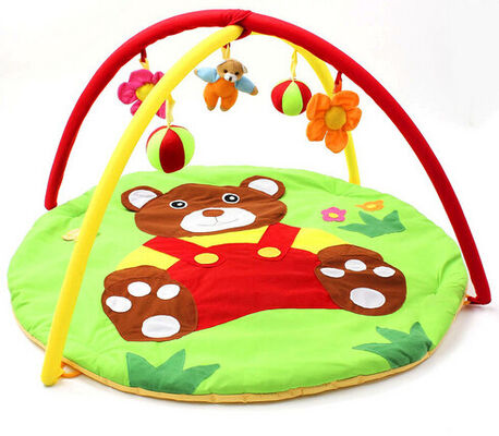 Μαλακό παιχνίδι μωρών βαμβακιού της Panda Gyms, Playmat και γυμναστική για τα μωρά
