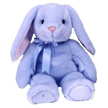 Εξατομικευμένα χαριτωμένα μπλε γεμισμένα Bunnies Πάσχας γεμισμένα ζώα διακοπών κατ' οίκον
